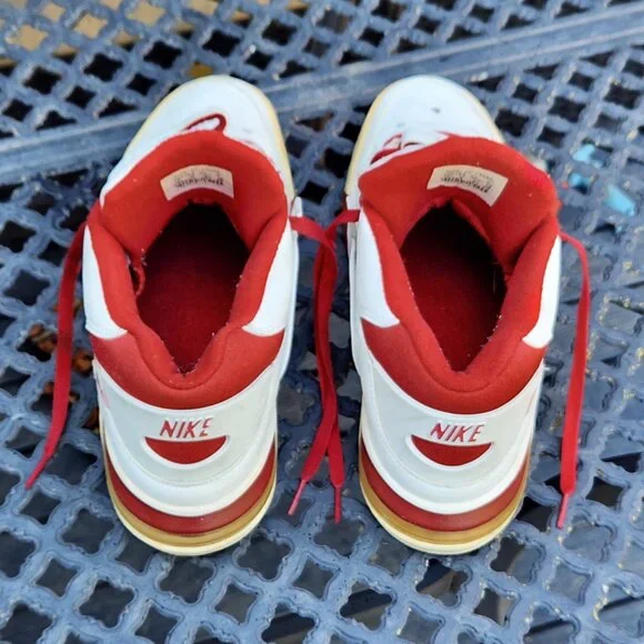 Nike Air Force Max B 'White Varsity Red' (2002) Vintage - Picture 7 of 13